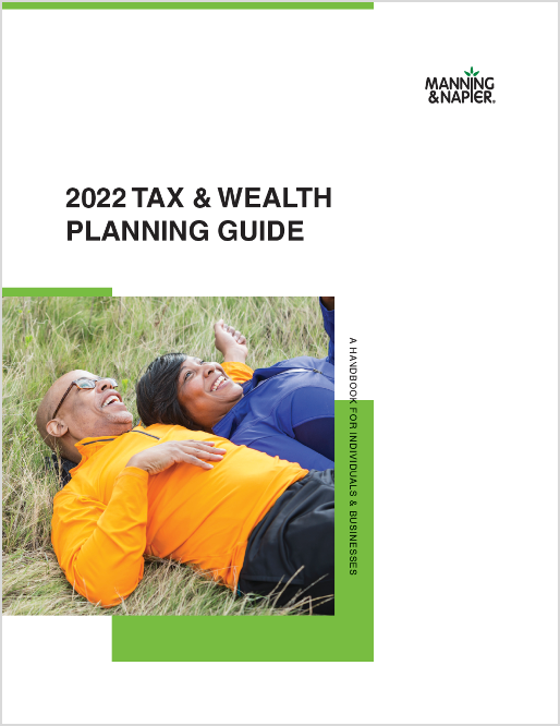 2022 Tax & Wealth Planning Guide Cover